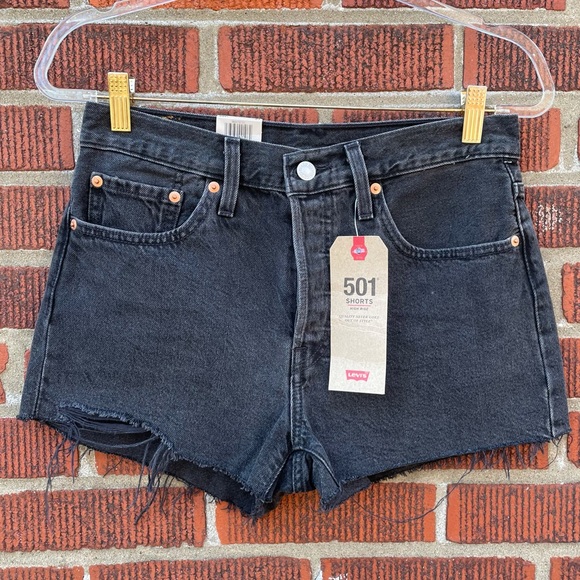 Levi's Pants - Levi’s 501 High-Rise Denim Cut Off Jean Shorts